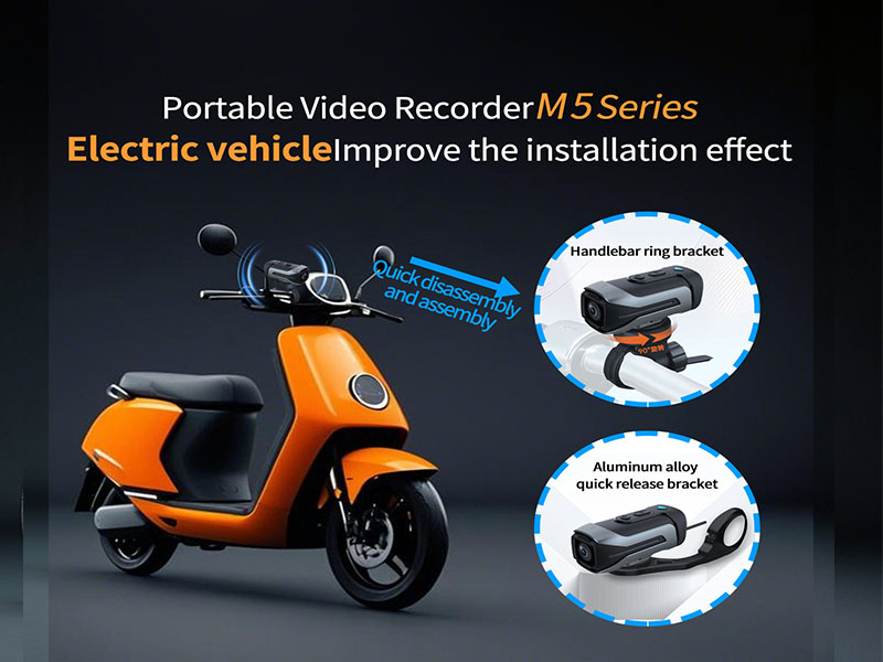 Motorcycle Recorder Portable Recorder M5 Series