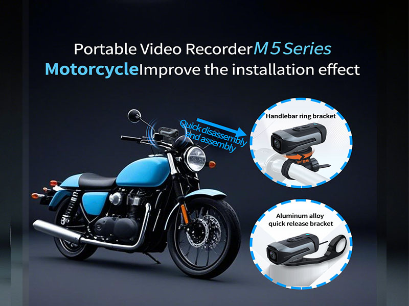 Motorcycle Recorder Portable Recorder M5 Series